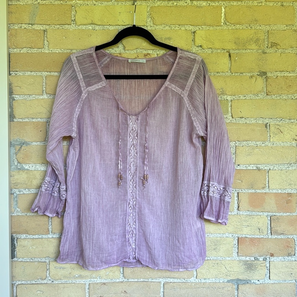 Nile Pinkish Purple Blouse